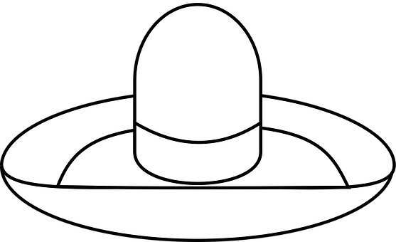 Sombrero Mexican Hat Clothing Summer Touri - Hat (557x340), Png Download