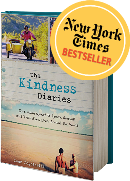 Kindnessdiaries - Kindness Diaries By Leon Logothetis (500x672), Png Download