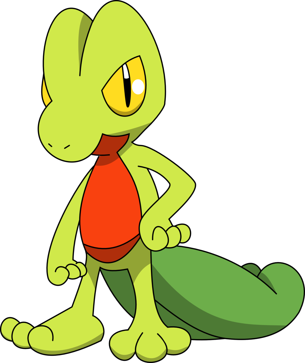 Pokemon Png Photo - Pokemon Treecko Png (1024x1219), Png Download
