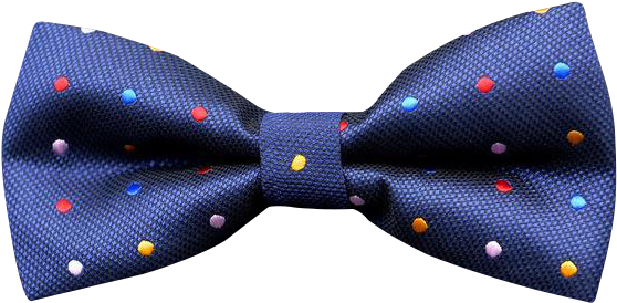 Proxim Blue Polka Dot - Necktie (640x640), Png Download