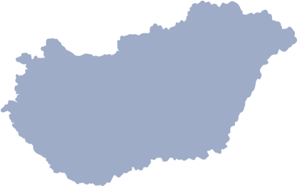 There Are Three Racing Tracks In Hungary - Hungary Silhouette (600x291), Png Download
