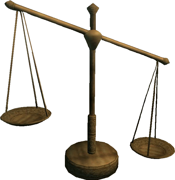Scales Of Pitiless Justice - Oblivion Scales (701x722), Png Download