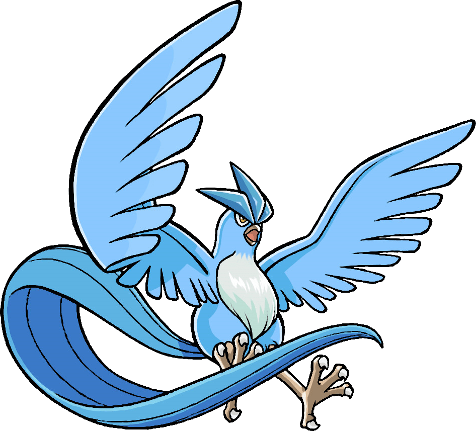 Articuno Pokemon - Top 10 Rarest Pokemon In Pokemon Go (946x857), Png Download