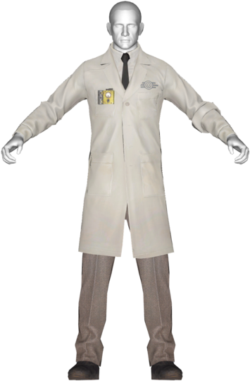 Vault-tec Lab Coat - The Vault (1200x756), Png Download
