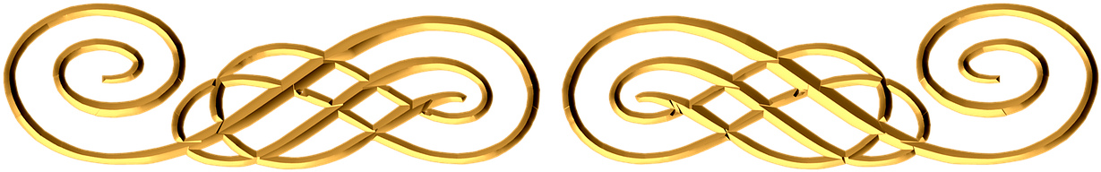 *use Attention Focused Intent To Direct Energy Consciousness - Gold Colour Border Png (960x480), Png Download