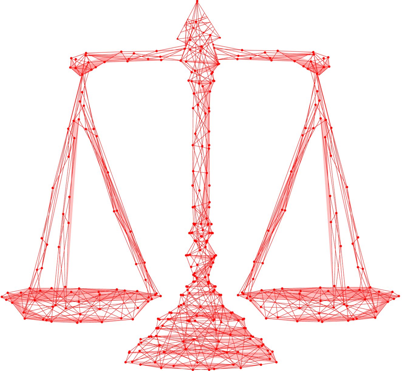 Justice Scales E2 (1324x1223), Png Download