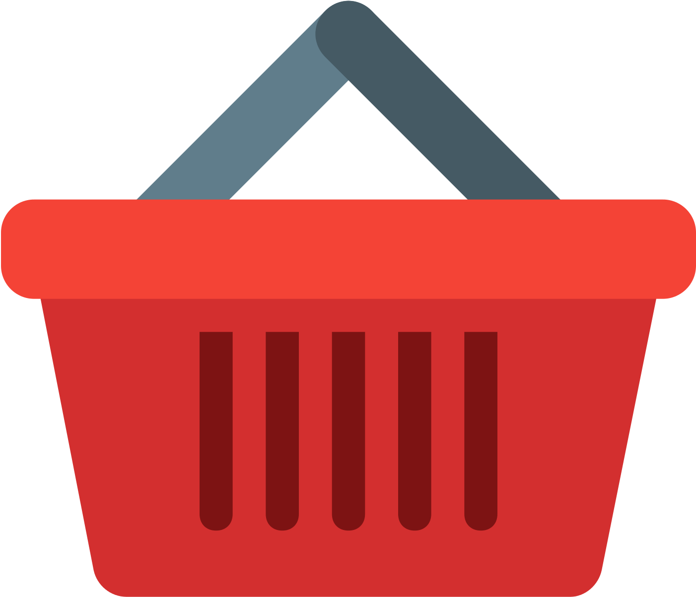 Shopping Basket Png Image - Compras Png (1600x1600), Png Download