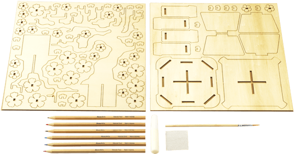 Cherry Blossom Bonsai Tree - Floor Plan (600x600), Png Download