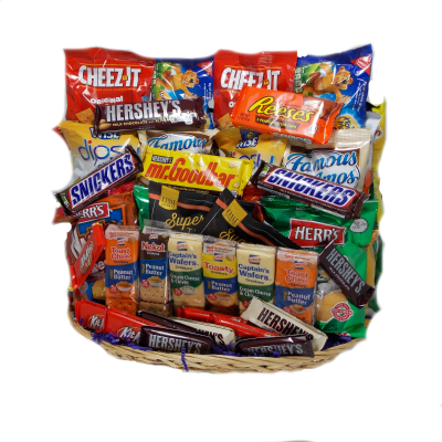 Xlg Snack Basket (400x400), Png Download