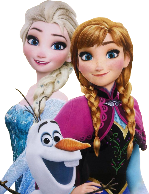 Frozen Elsa E Anna Png - Frozen Poster Elsa And Anna (500x667), Png Download