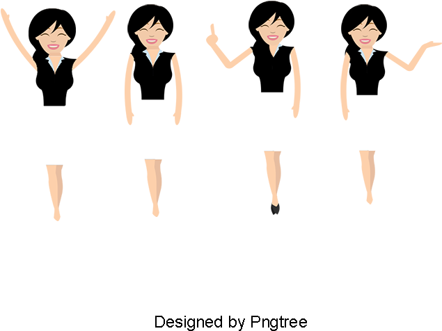 People Waved Sign Suit Vector, People Vector, Sign - Cartoon (800x800), Png Download