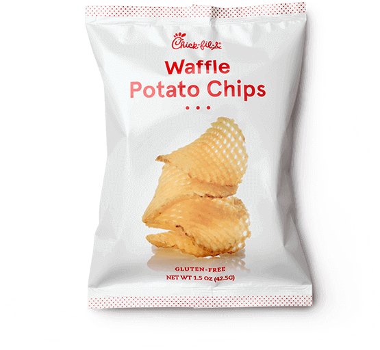 Waffle Potato Chips - Chick Fil A Waffle Potato Chips (800x800), Png Download