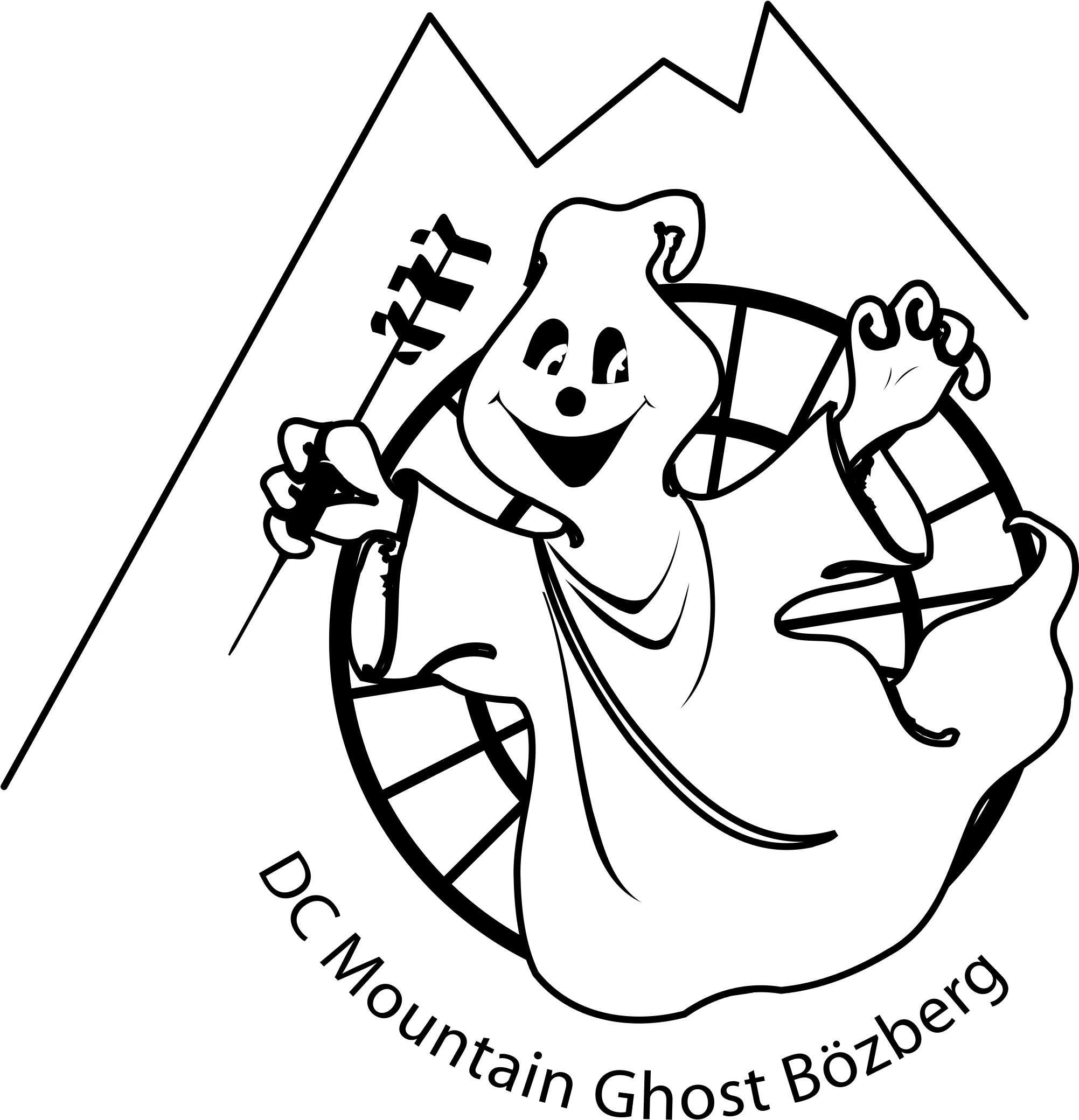 Mountain Ghost Bozberg Logo Png Transparent - Bözberg (2400x2400), Png Download