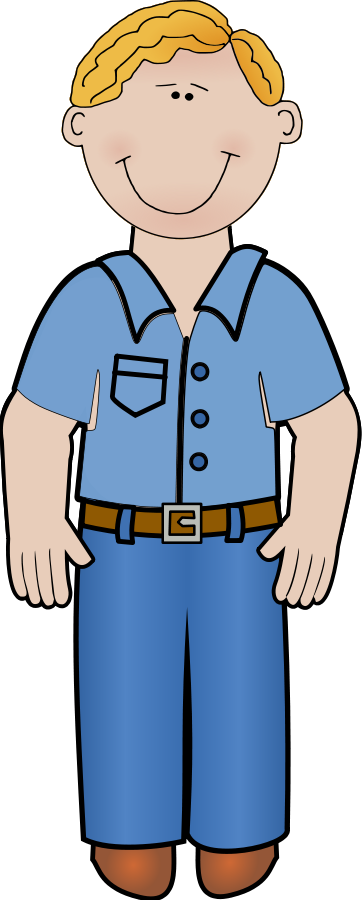 Daddy Standing 01 Clipart Png (241x600), Png Download