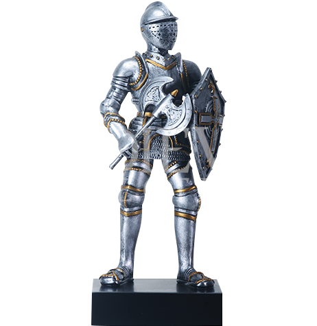 Medieval Knight With Axe Statue - Ytc Summit 8549 Gothic Knight With Axe (474x474), Png Download