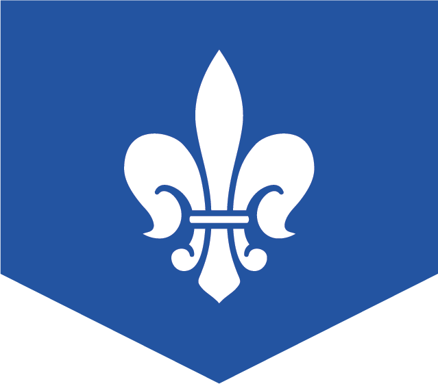 Blue Flag With A Black, Medieval Fleur De Lis Design - Medieval Times Blue Knight Symbol (639x561), Png Download