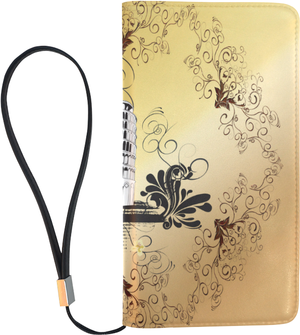 The Leaning Tower Of Pisa Men's Clutch Purse （model - Tower Of Pisa Shower Curtain (500x500), Png Download