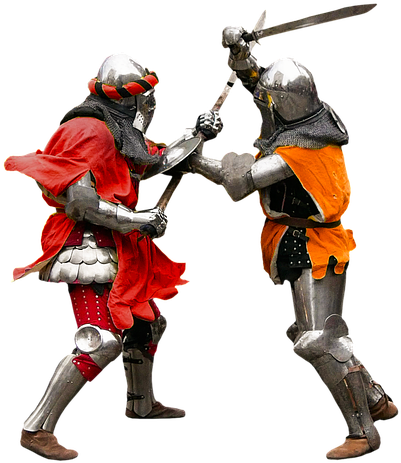 Knight, Middle Ages, Armor, Sword, Warrior, Shield - Knight (960x640), Png Download