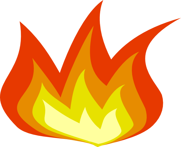 How To Set Use Small Flame Clipart (600x489), Png Download