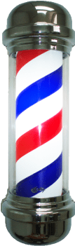 Barber Pole - Barber Shop Symbol Png (350x350), Png Download