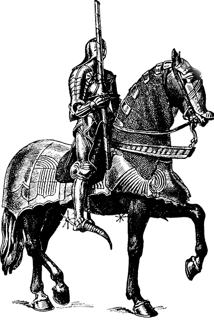 Cavaleiro Medieval Png (425x640), Png Download