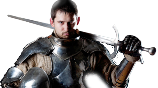 Knight (552x308), Png Download