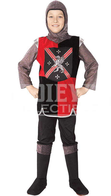 Boys Medieval Knight Costume - Medieval Knight Childs Costume Size Large 12/14 (850x850), Png Download