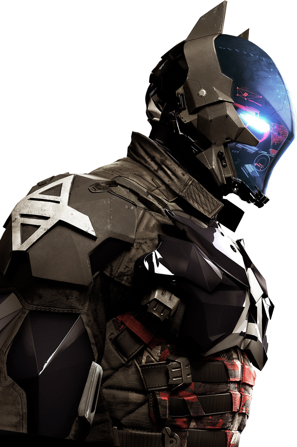 Knight Helmet Collection 8 Logos Knight Helmet - Transparent Batman Arkham Knight (1024x1539), Png Download
