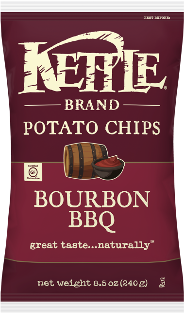 Bourbon Bbq - Kettle Chips Jalapeno (500x660), Png Download