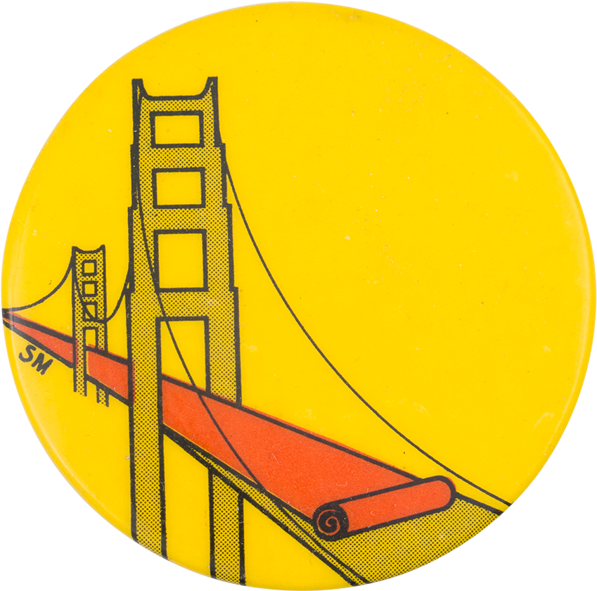 Golden Gate Bridge - Dhow (1000x950), Png Download