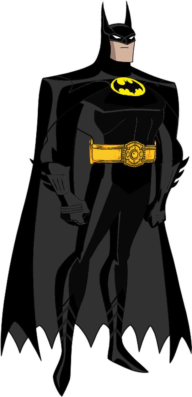 Batman Bruce Timm Style (1250x1372), Png Download