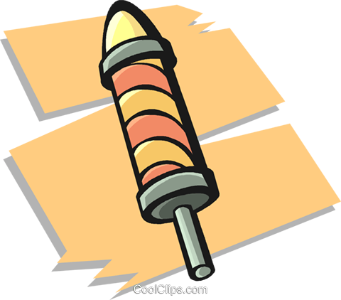 Barbers Pole Royalty Free Vector Clip Art Illustration - Dessin D Une Truelle (480x422), Png Download