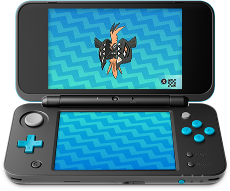Nintendo Australia Has Unveiled Its Official Christmas - Black Nintendo 2ds Xl (459x382), Png Download