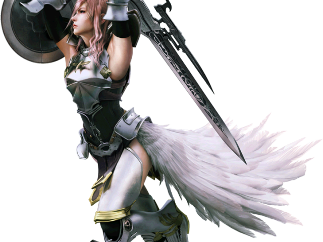 Final Fantasy Png Transparent Images - Ff 13 2 Lightning (640x480), Png Download