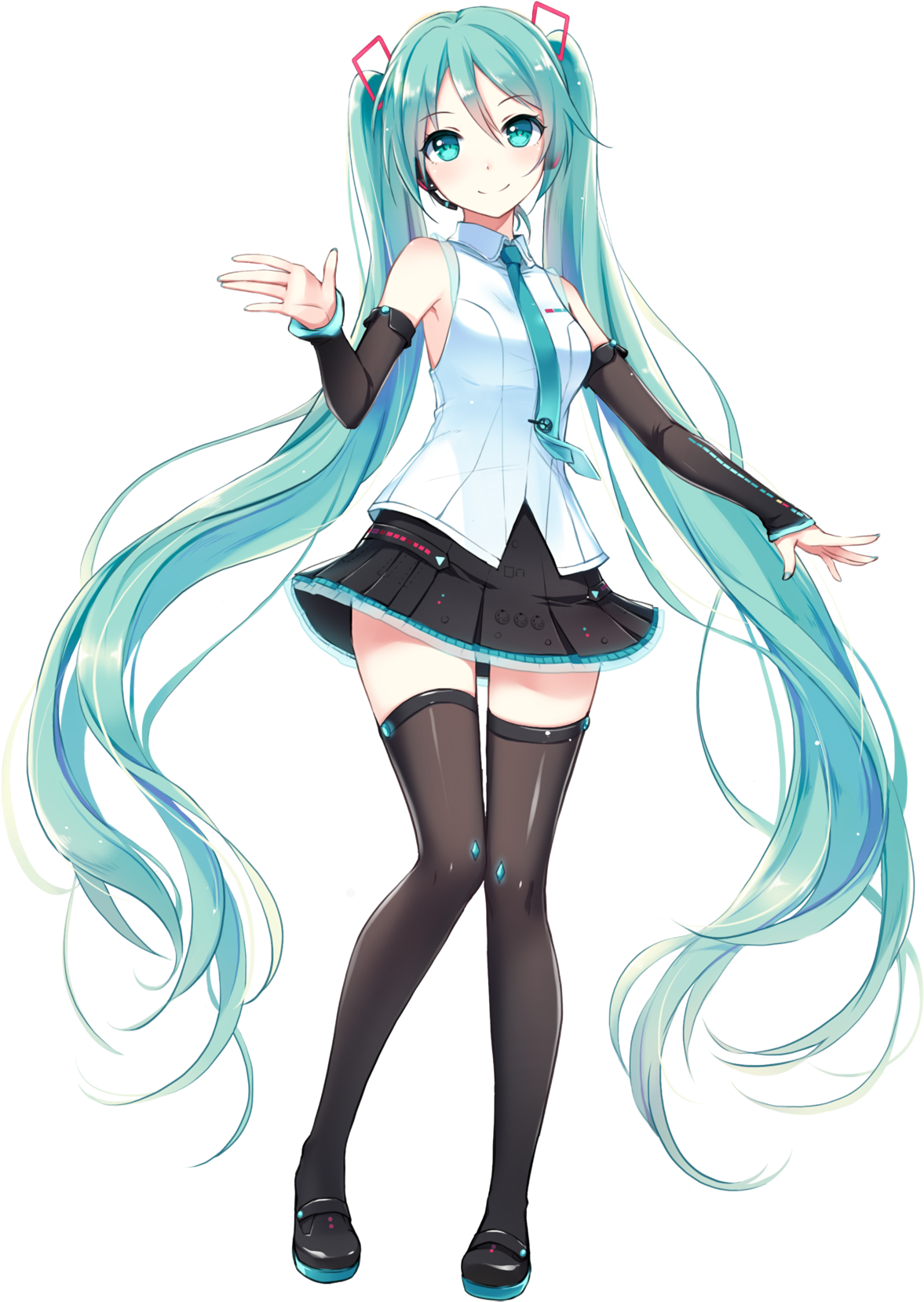 Master Of Eternity Miku (1200x1686), Png Download