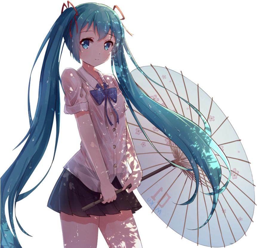 Miku Hatsune Png Transparent Photo - Imagenes De Miku Vocaloid (894x894), Png Download