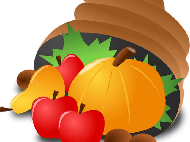 Harvest Clipart Transparent - Thanks Giving Day Icon (640x480), Png Download