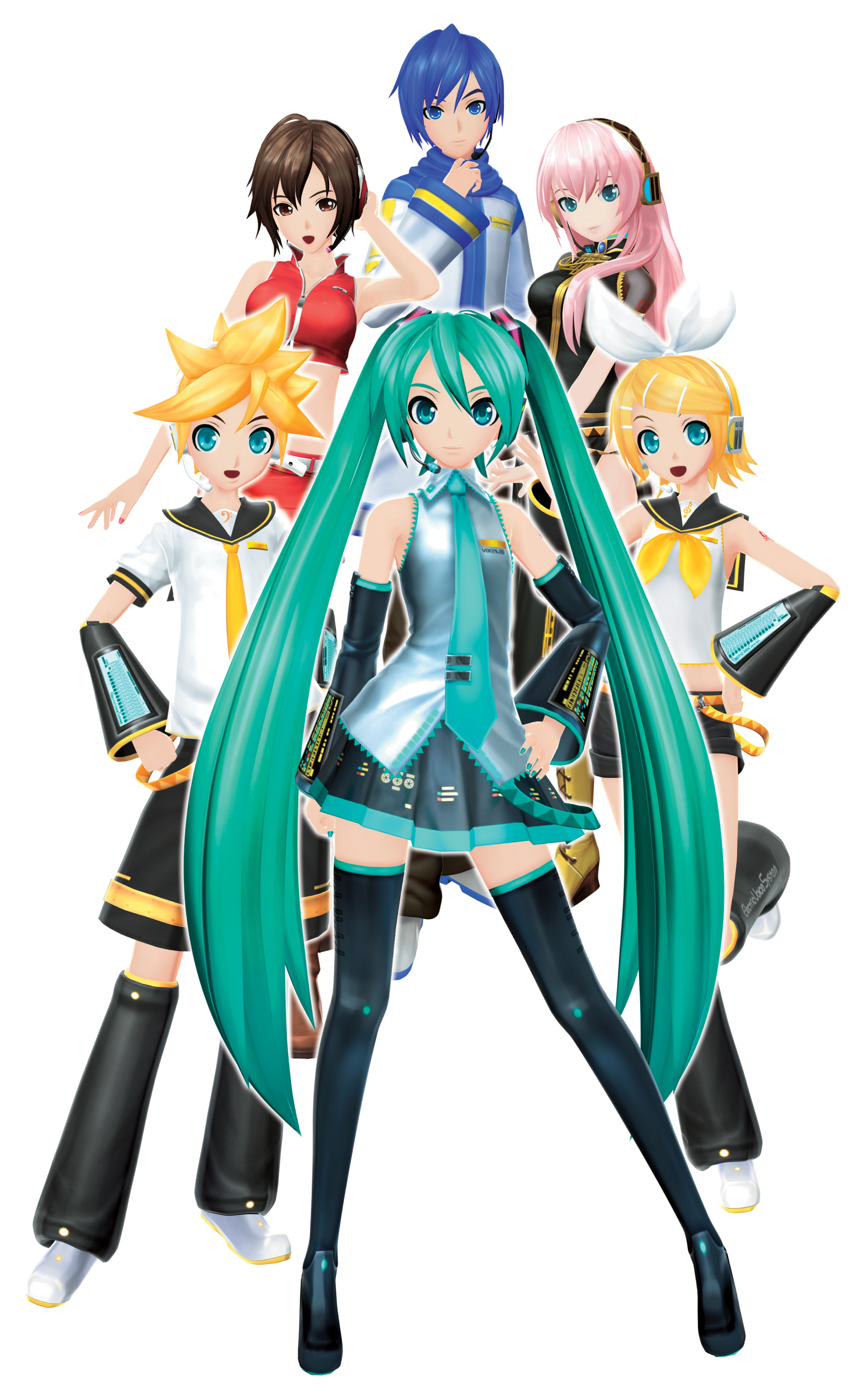 Hatsune Miku (3927x5374), Png Download