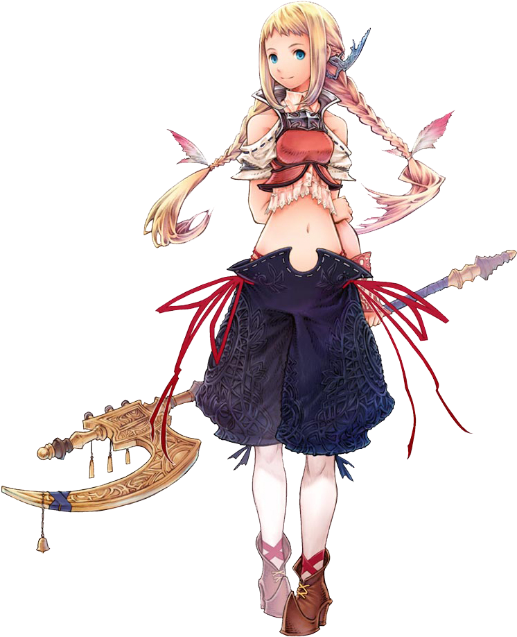Final Fantasy Art Dancer - Final Fantasy Tactics A2 Penelo (793x984), Png Download