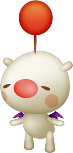Theatrhythm Final Fantasy Moogle (250x521), Png Download