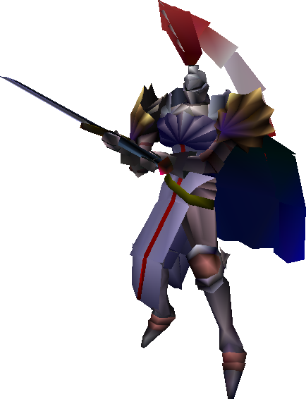 Loveless - Knight Of The Round Ff7 (434x566), Png Download