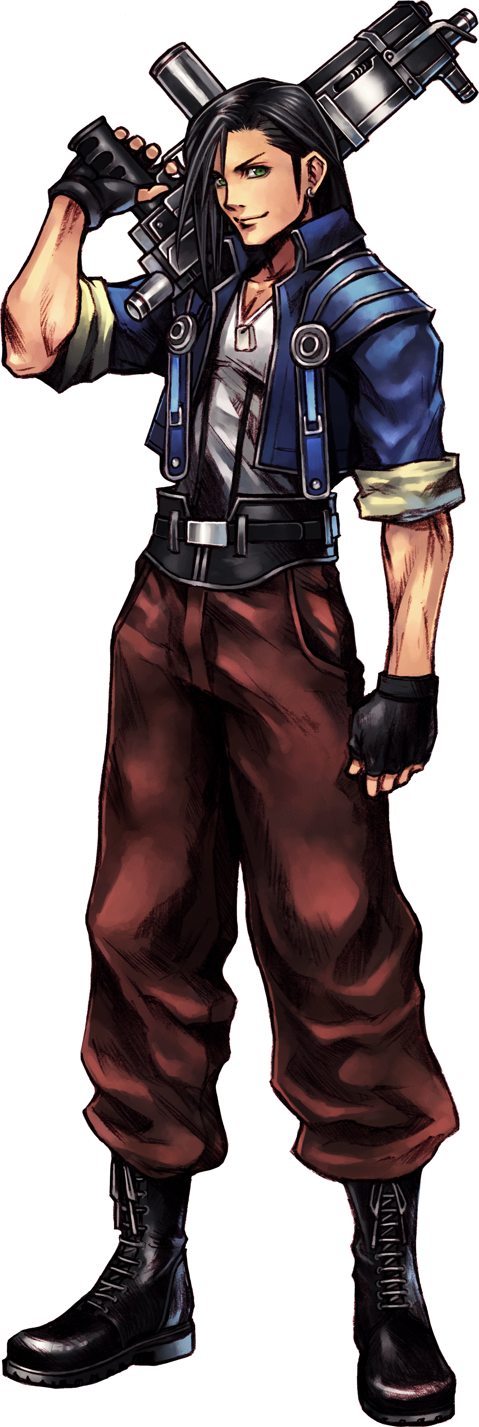 Png Design Image - Dissidia 12 (duodecim) Final F Psp (1535x4564), Png Download