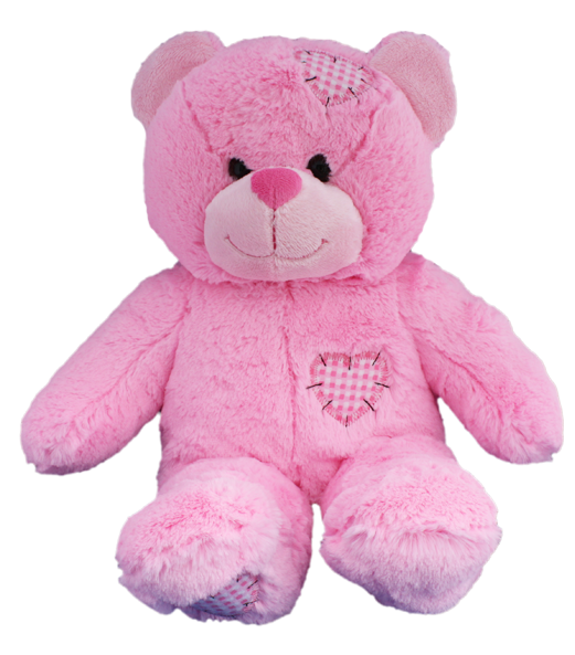 Heartbeat Bears Pink D - Pink Teddy Bear Png (520x600), Png Download