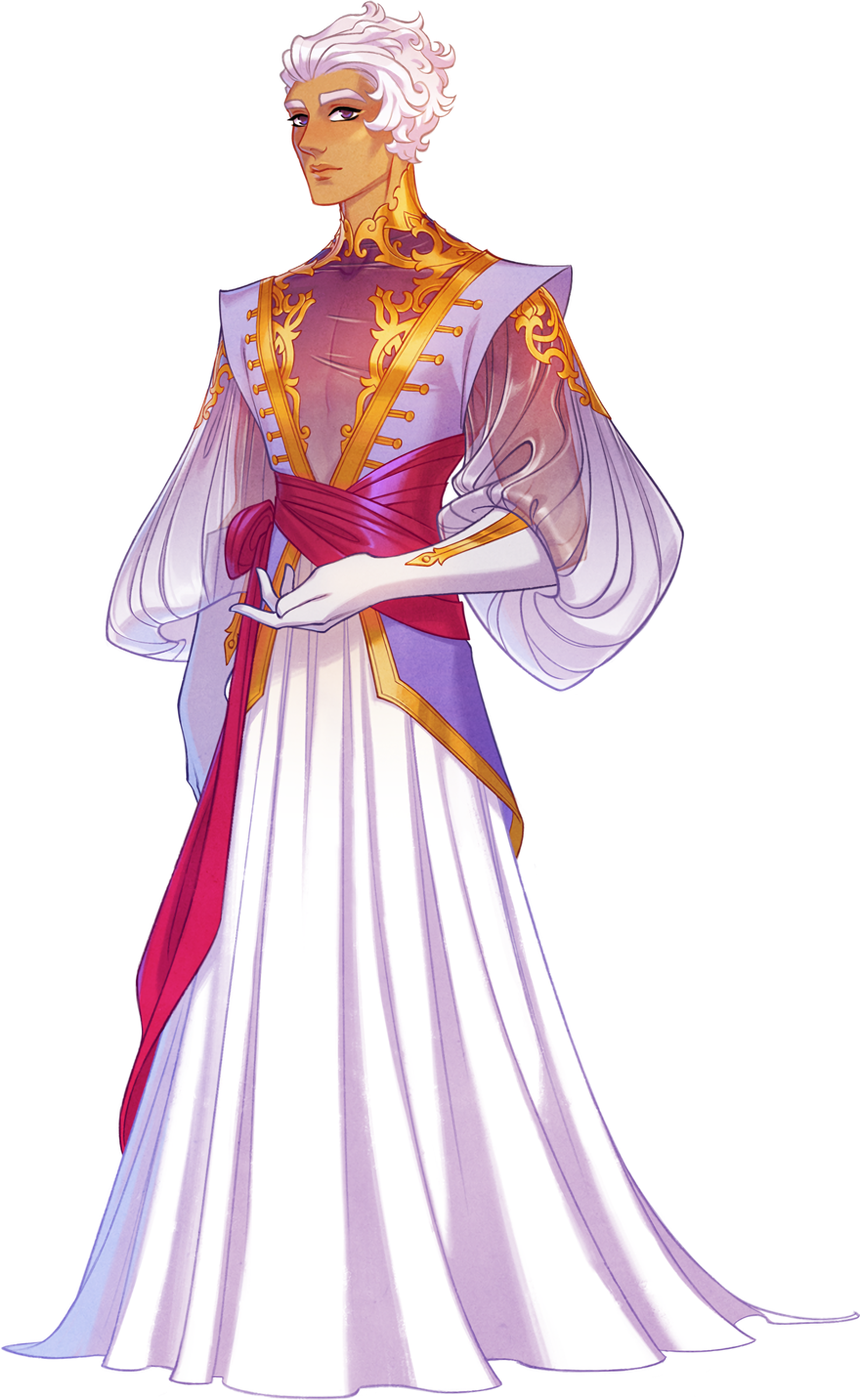 Asra Masquerade Full Large - Asra The Arcana Masquerade (1474x2400), Png Download