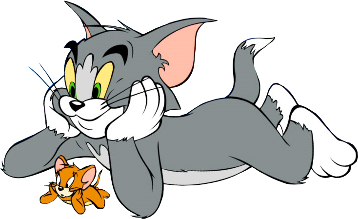 Tom And Jerry Png Clipart - Cute Love Fight Status (1024x768), Png Download