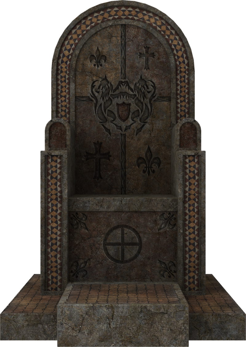 Throne Png Photos - Stone Throne Png (800x1127), Png Download