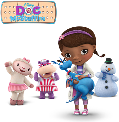 Doc Mcstuffins - Doc Mcstuffins Png (403x499), Png Download