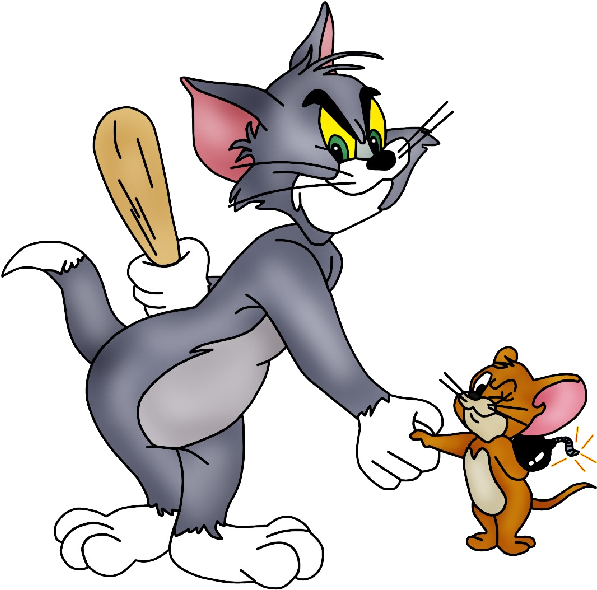 Cartoon Tom And Jerry Clipart - Tom And Jerry All (600x600), Png Download