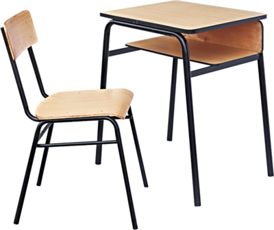 Elegant Beach With Chairs Pictures 16 Png Furniture - School Desk No Background (400x335), Png Download