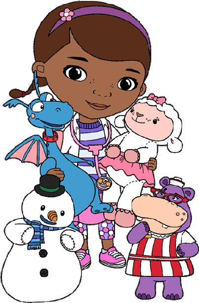 Graphic Transparent Download Children S Play Matters - Doc Mcstuffins And Friends Svg (425x623), Png Download